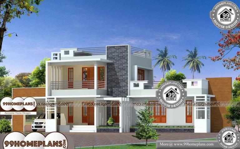 3BHK House Plan | Good House Designs In Kerala Style with 3D Elevation