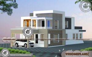 3d Exterior Home Design with 100+ Double Floor Home Design Plans