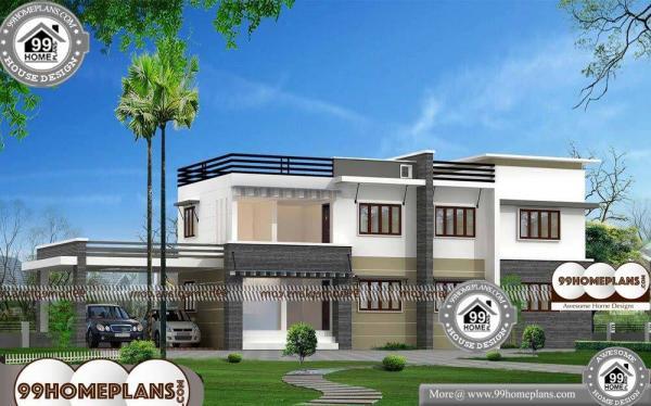 Latest House Elevation Designs | Most Beautiful House In Kerala Style