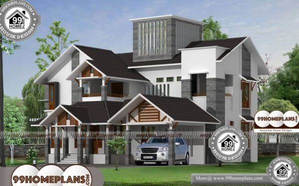 Small Footprint House Plans | House Design Two Floor Modern Homes