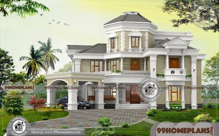 Home Design Bungalow with 450+ Modern Three Floor House Design