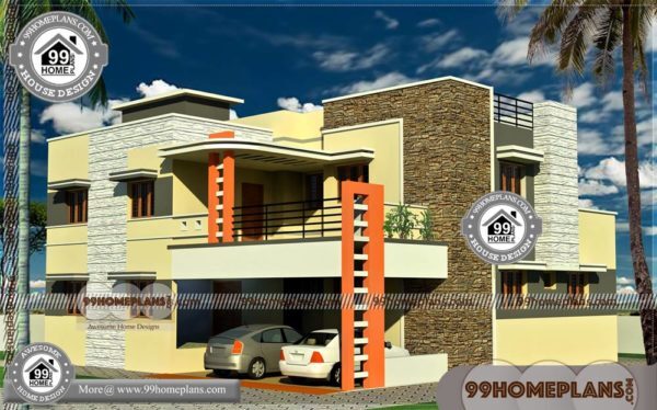 Latest Elevation Designs | 500+ New Double Storey Houses With Balcony