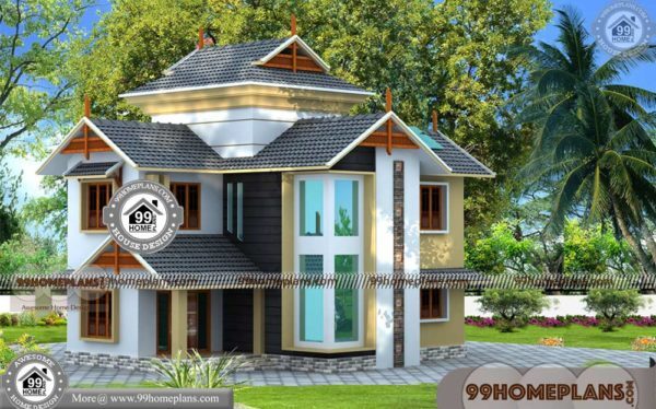 Narrow Home Designs Double Story House | Low Budget Beautiful Houses