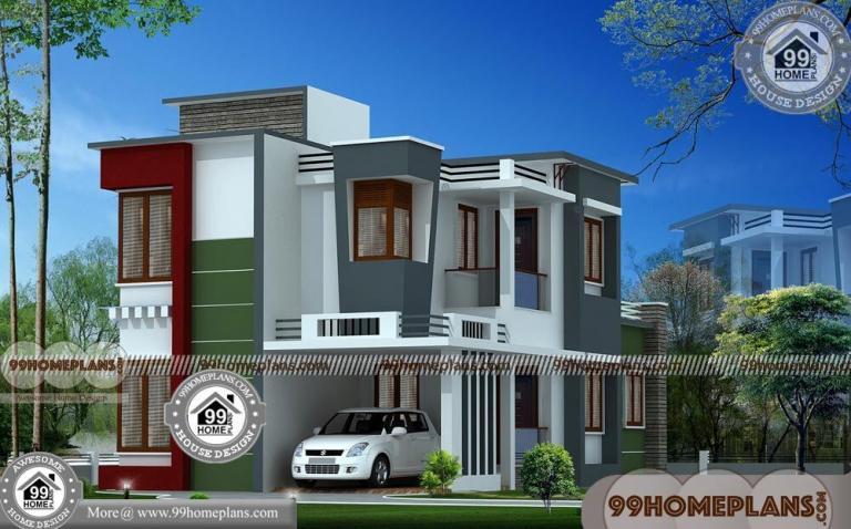 New House Front Elevation Models | Popular House Plans & 78+ Models