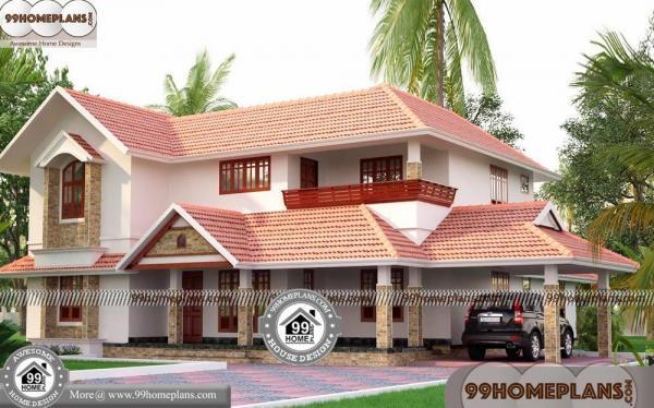 Small House Floor Plans Best Kerala Traditional Homes 2 Storey Plans