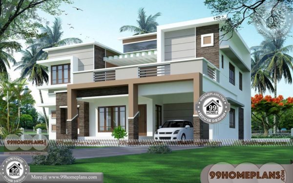 Home Design Architecture & 90+ Best Two Storey House Designs & Plans