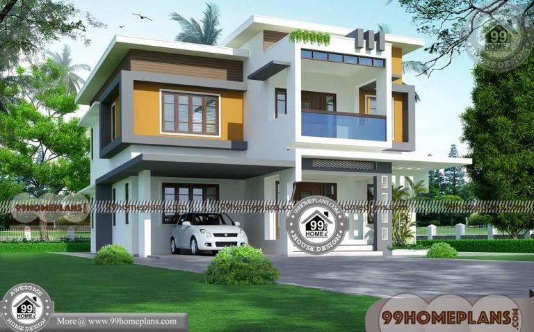 Indian New House Plan Designs | 90+ 2 Storey Modern House Collections