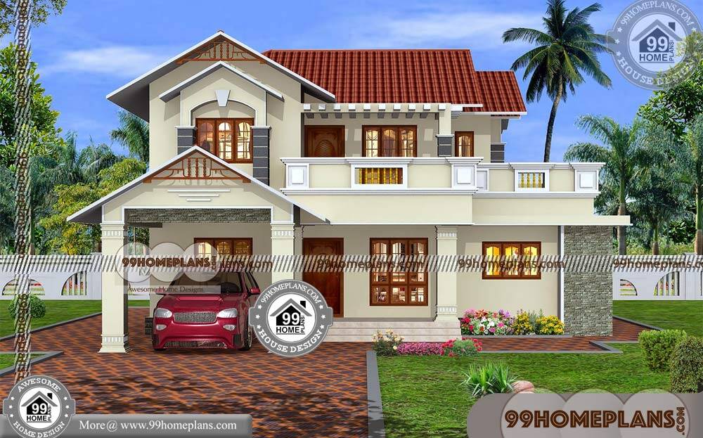 2000 Sq Ft House Plans Kerala 60+ Small Two Story Floor ...