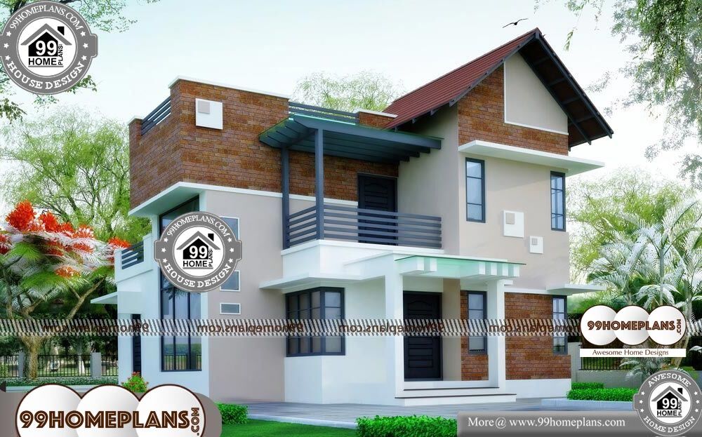 35 Wide House Plans 60 Double Storey Home Plans Low Cost Designs