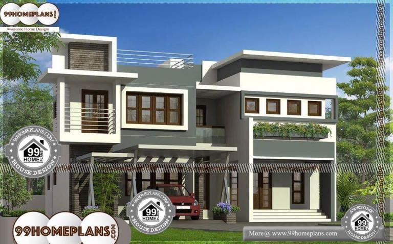 Modern Home Architecture Plans | 50+ New Two Story House Plans