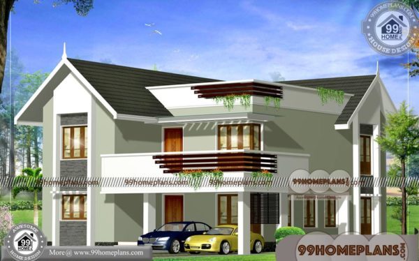 Economic House Design | 45+ Double Story House Floor Plans & Ideas