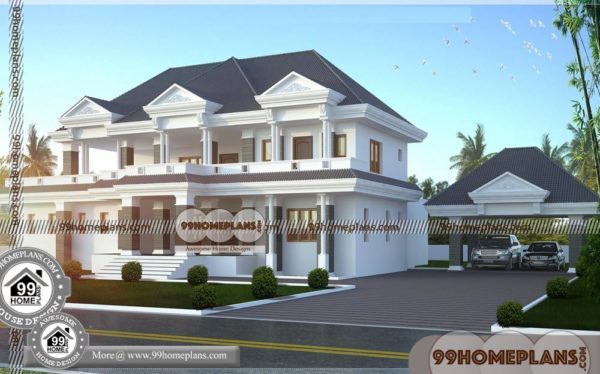 Home Bungalow Design & 80+ Best 2 Storey House Plans New Collections