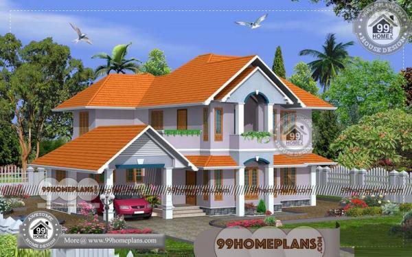 Kerala Model Homes 60+ Two Story Small House Floor Plans Collections